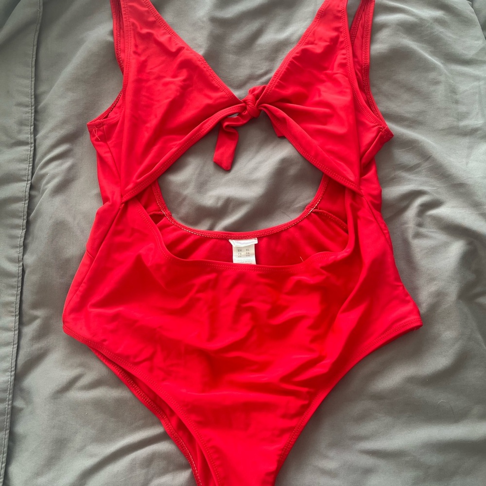 HOT Red One Piece Swimsuit
